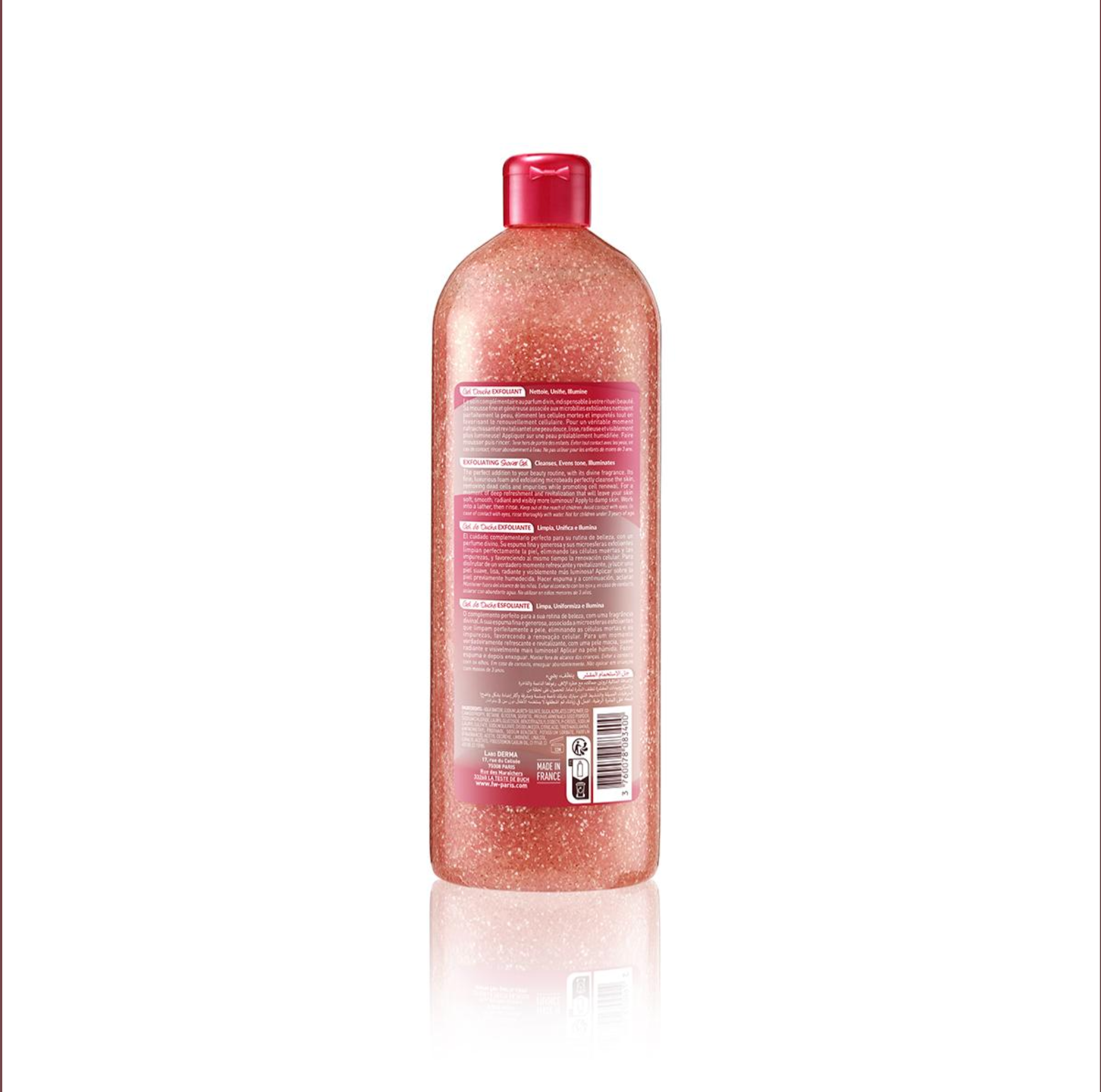 FW MIX Exfoliating Shower Gel 940ml - Fair & White