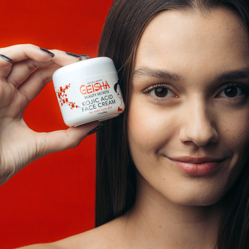 Geisha Active Brightening Cream with Kojic Acid - 50ml / 1.7 fl oz