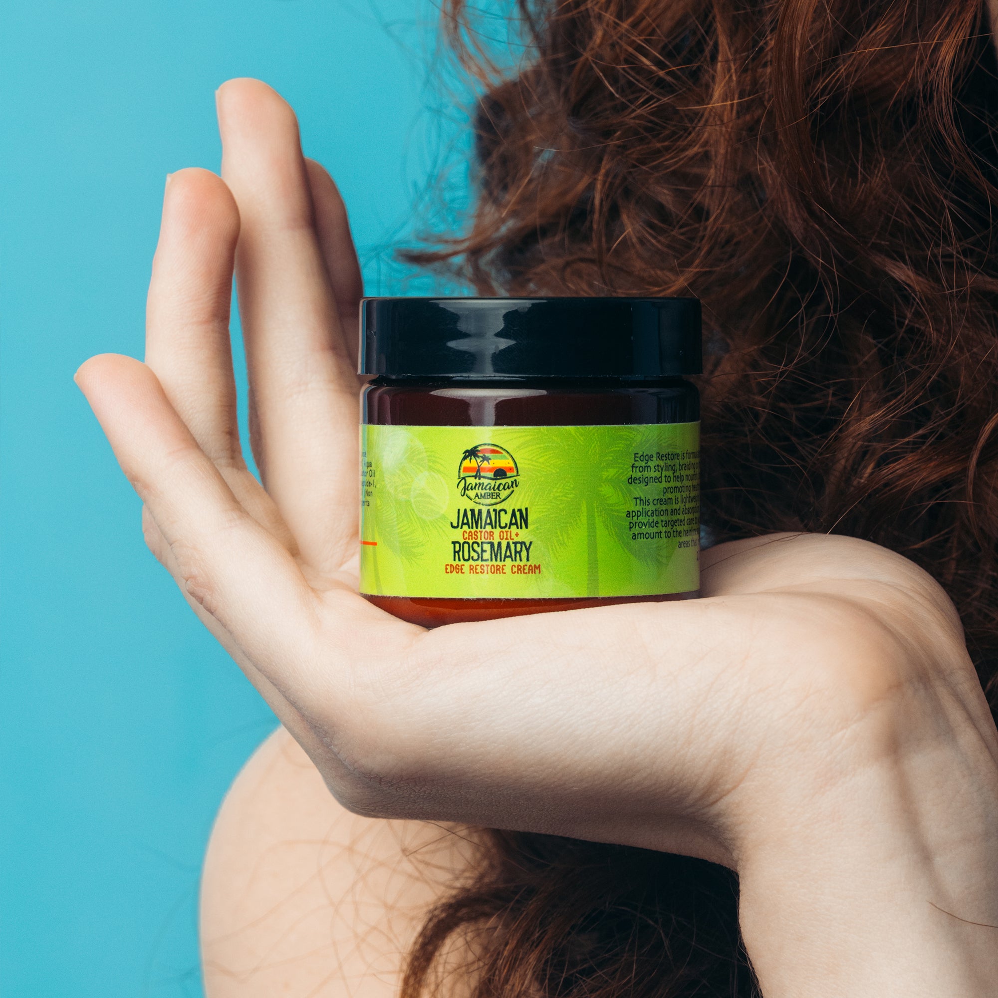 Jamaican Amber Jamaican Castor Oil & Rosemary Edge Restore Cream 2 oz/60 ml