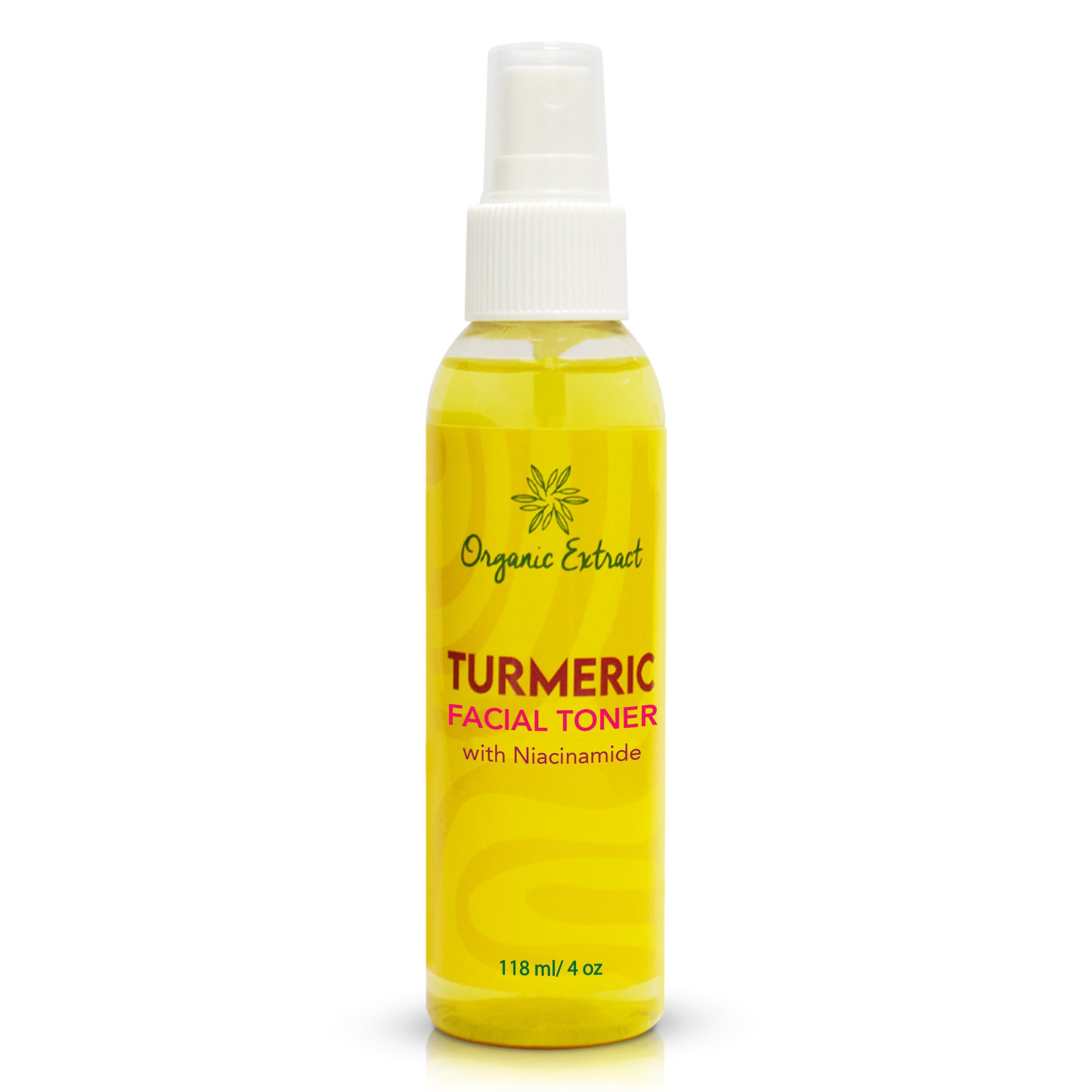 Organic Extract Turmeric Facial Toner 4 oz/118 ml