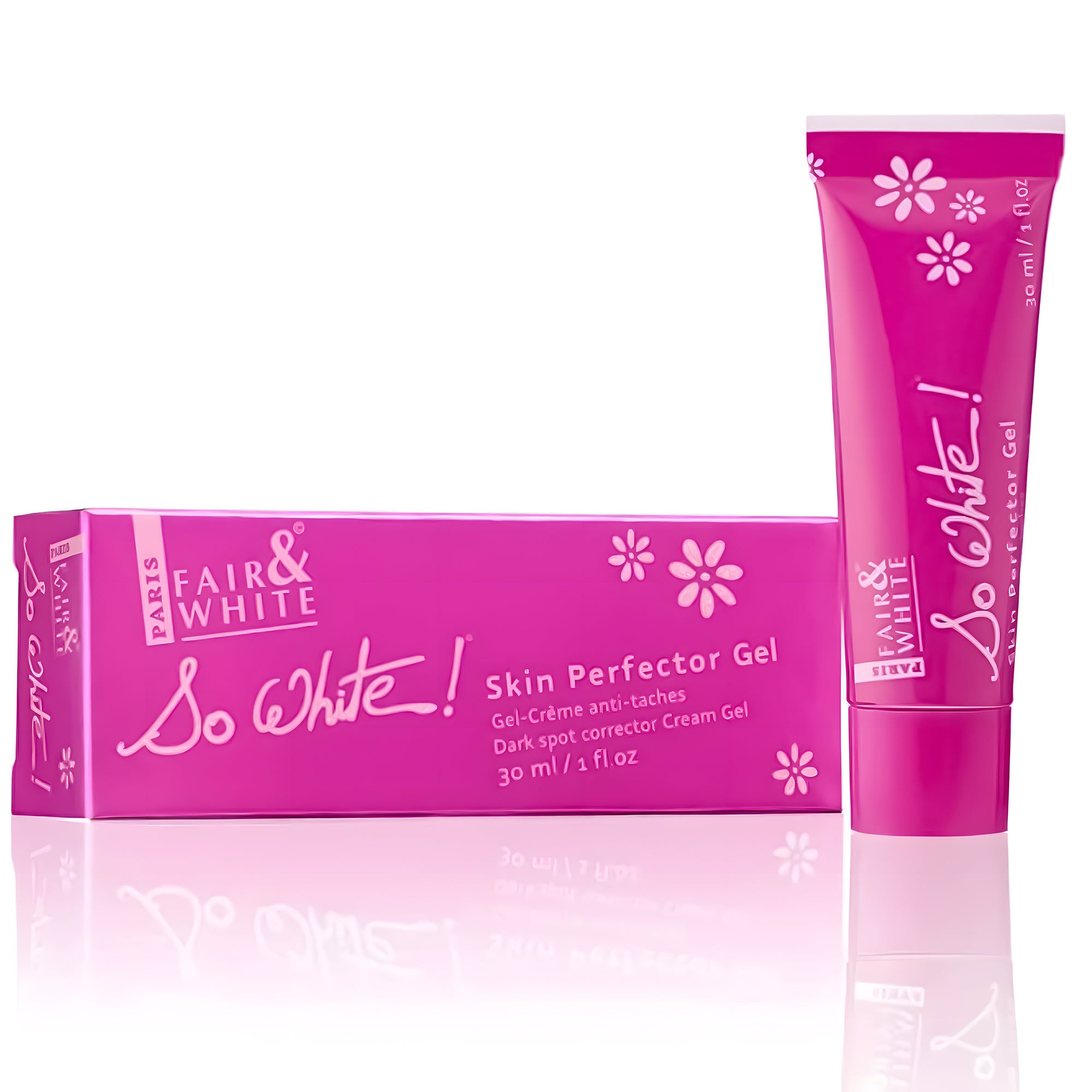 Fair & White So White Skin Perfector Gel - Dark Spot Remover - 30ml / 1 oz