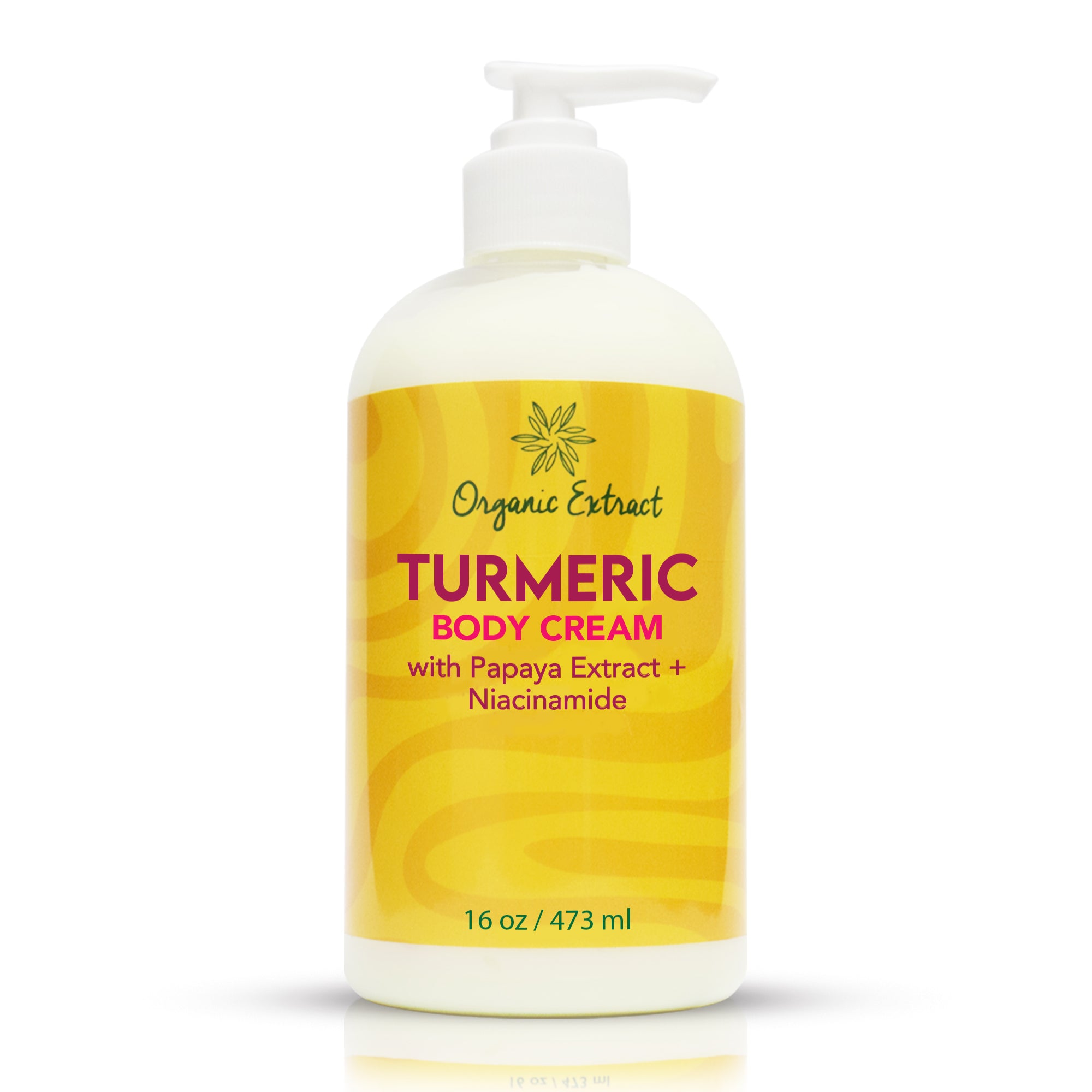 Organic Extract Turmeric Body Cream 12 oz/354 ml