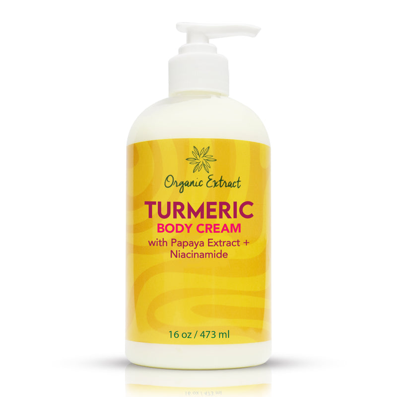 Organic Extract Turmeric Body Cream 12 oz/354 ml