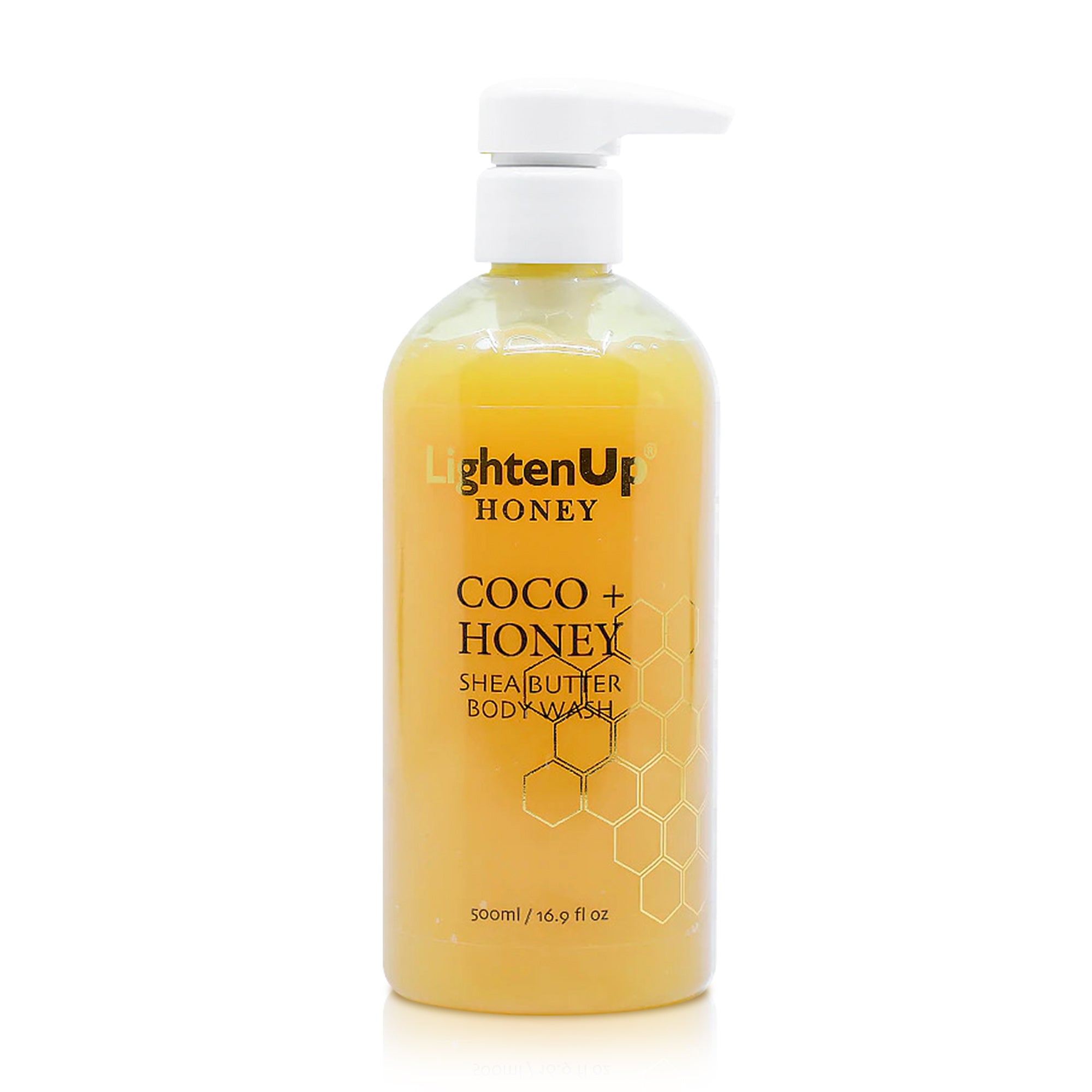 LightenUp Honey Shower Gel 500ml