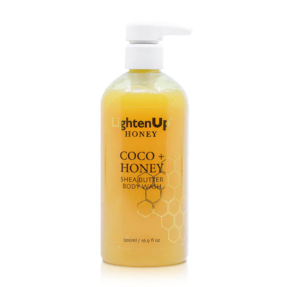 LightenUp Honey Shower Gel 500ml