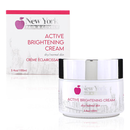 New York Fair & Lovely Active Brightening Cream - 100ml / 3.4 Oz