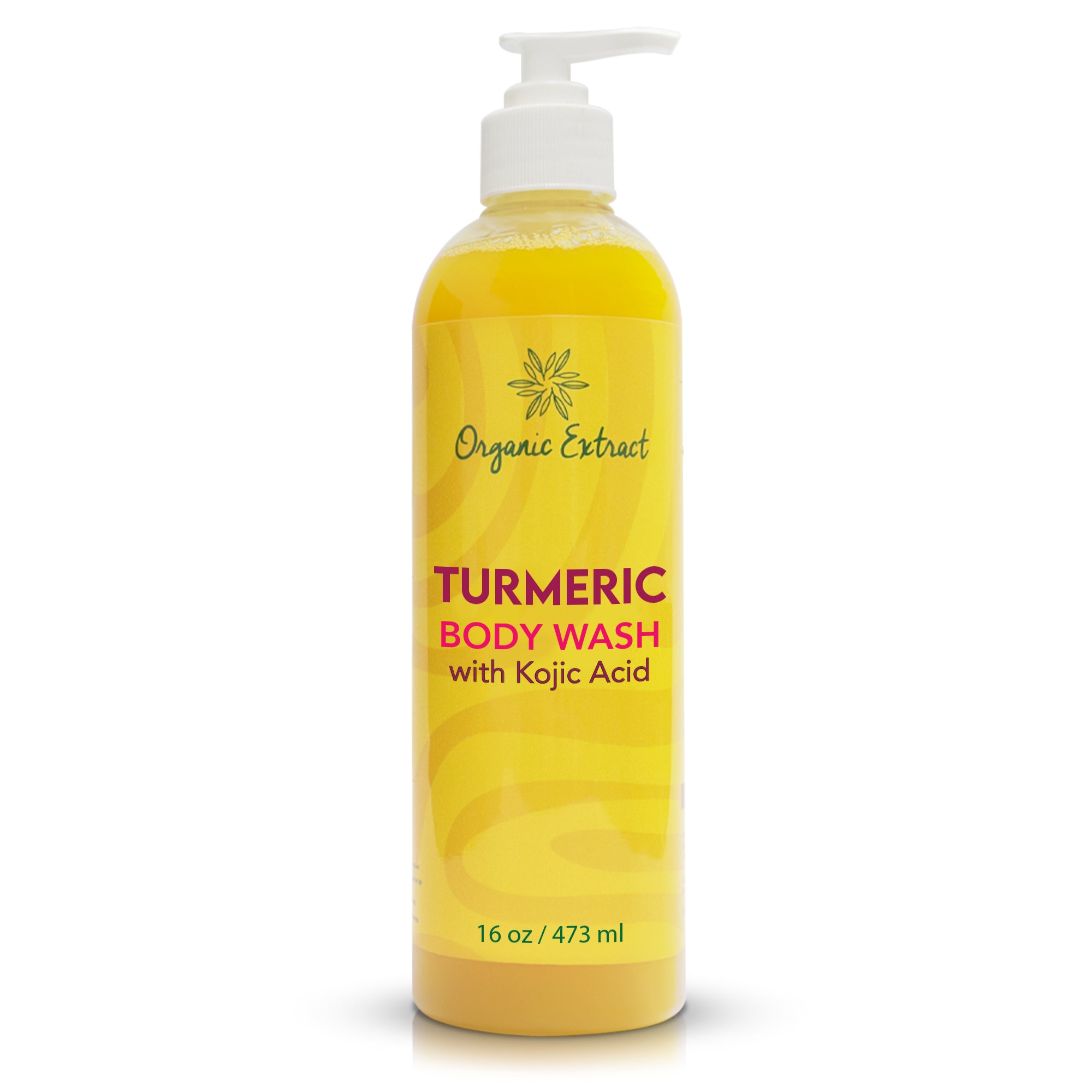Organic Extract Turmeric Body Wash 16 oz/473 ml