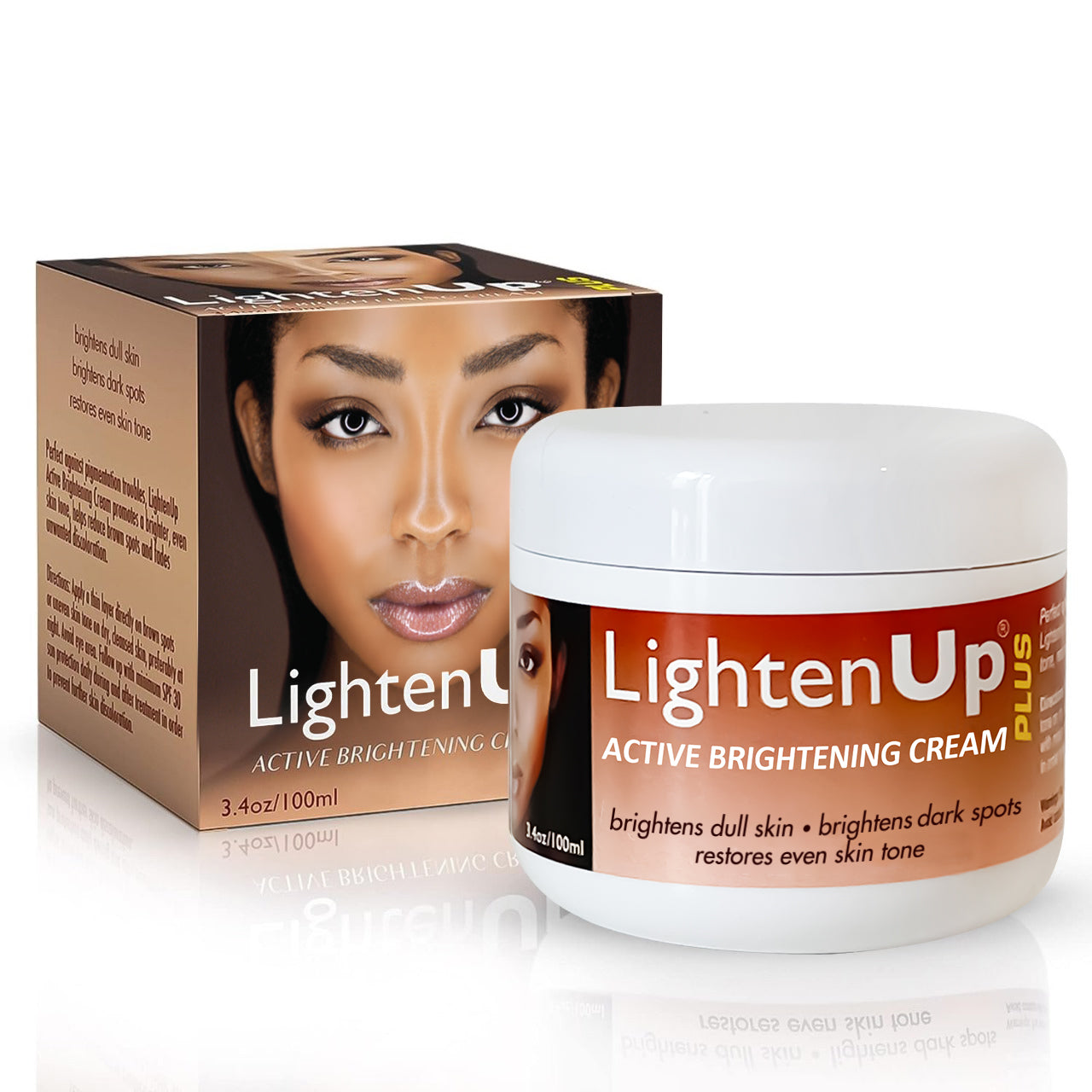 Omic LightenUp PLUS Active Brightening Cream - 100ml / 3.4 Oz