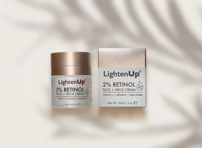 Lighten Up Anti-Aging 2% Retinol Cream 30ml (Jar)