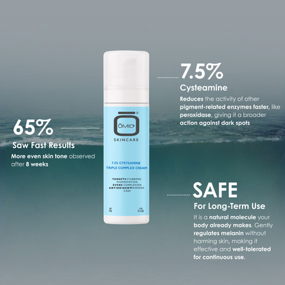 Omic+ 7.5% Cysteamine Cream 30ml - omicskincare