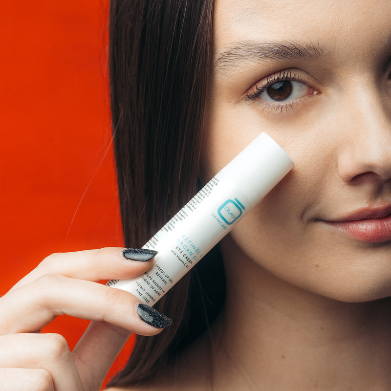OMIC+ Crema de ojos con retinol y aceite de argán - 15ml