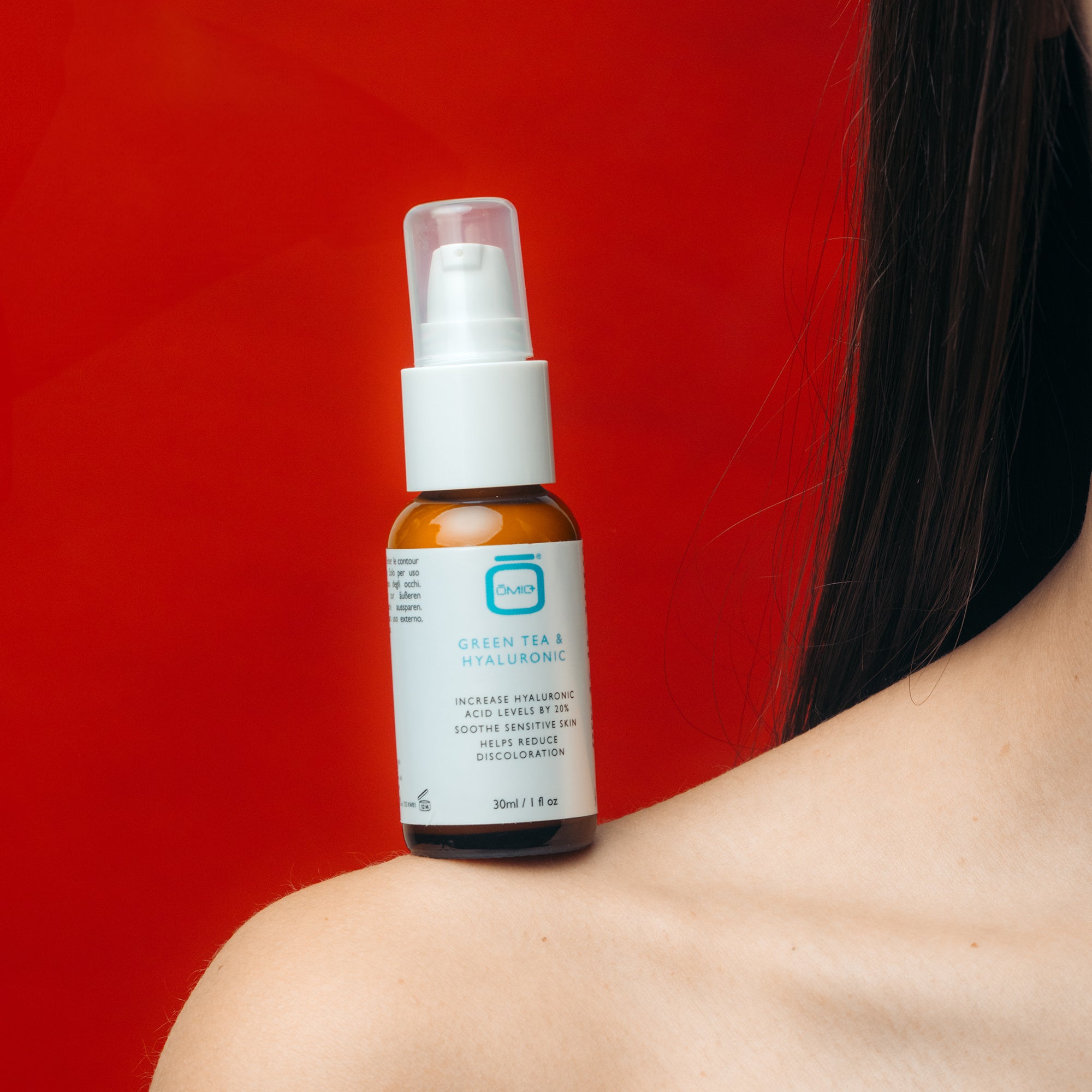 OMIC+ Té verde y suero hialurónico - 30ml / 1 Fl Oz