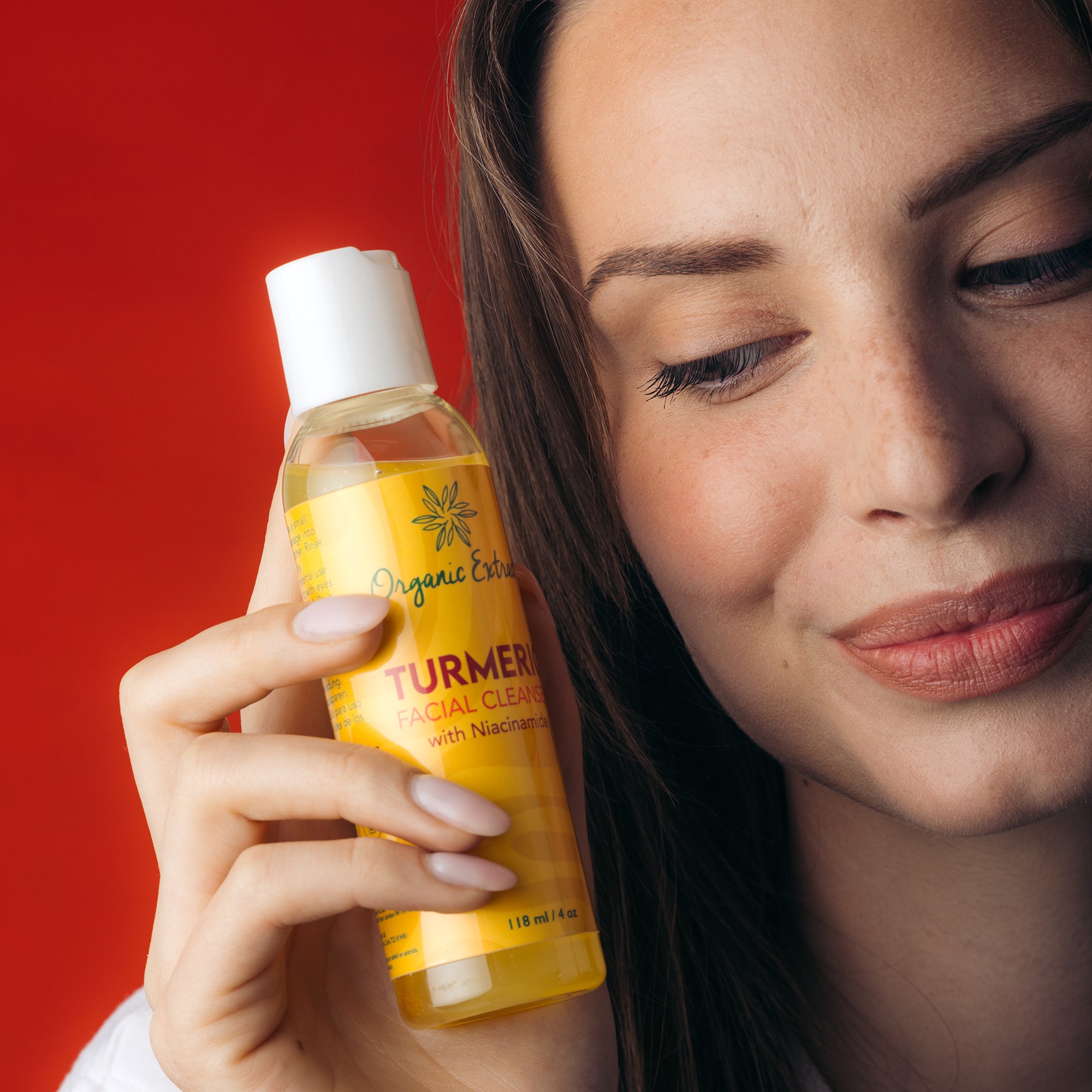 Organic Extract Turmeric Facial Cleanser 4 oz/118 ml