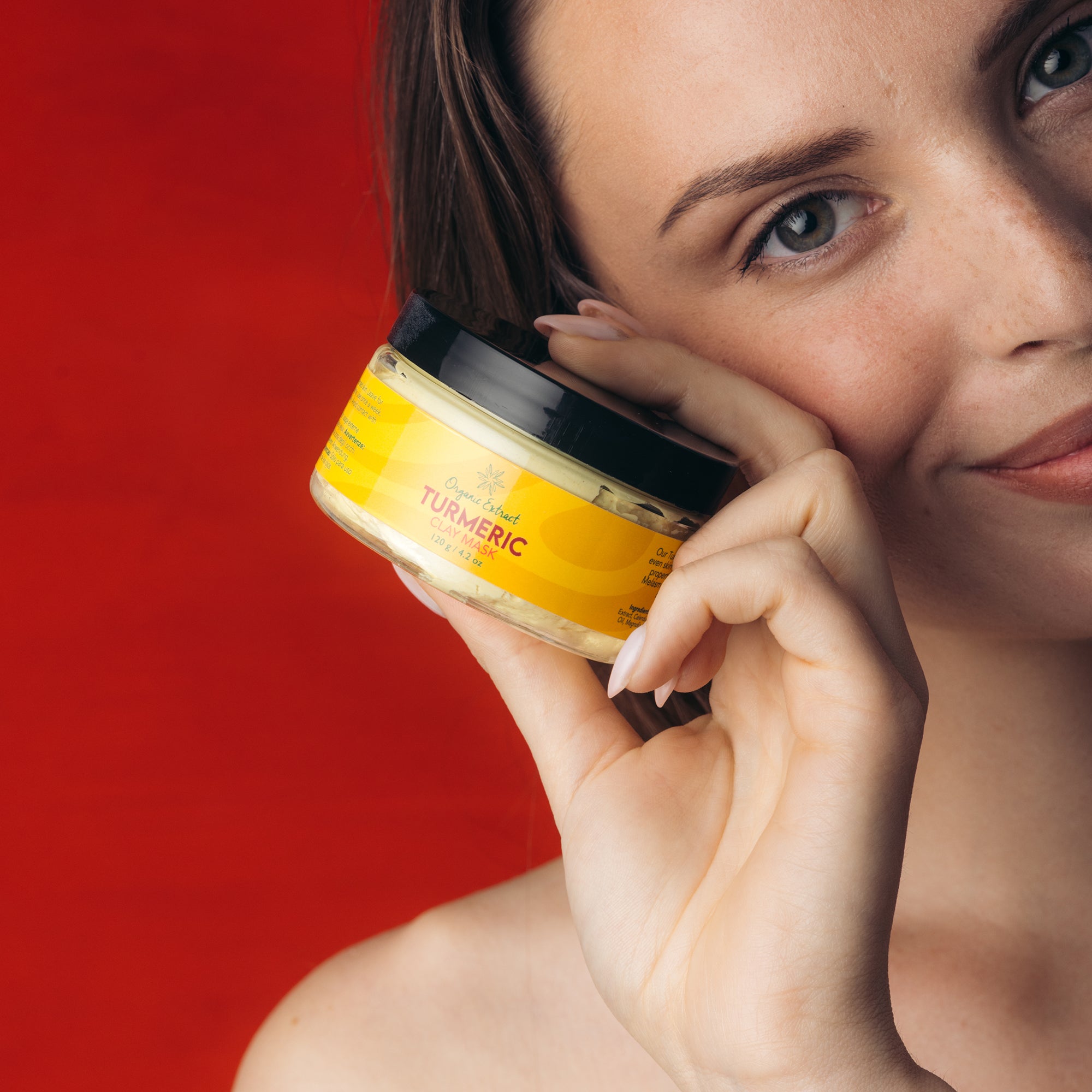 Organic Extract Turmeric Clay Mask 120g