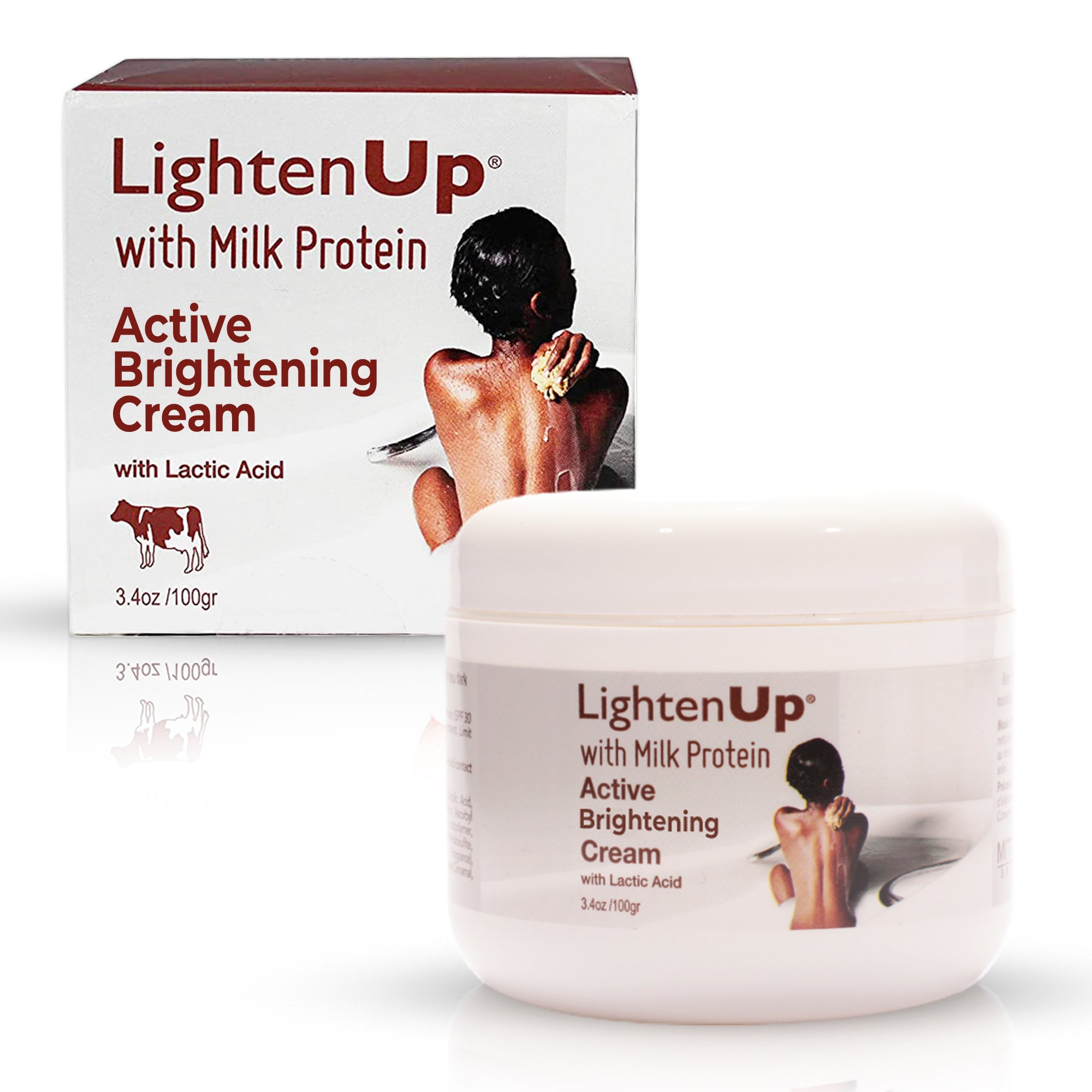 Omic Lightenup Crema schiarente attiva all'acido lattico - 1004 / 3.5 Oz