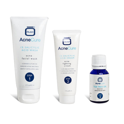 OMIC+ Acne cure 3 Step Acne Clarifying System