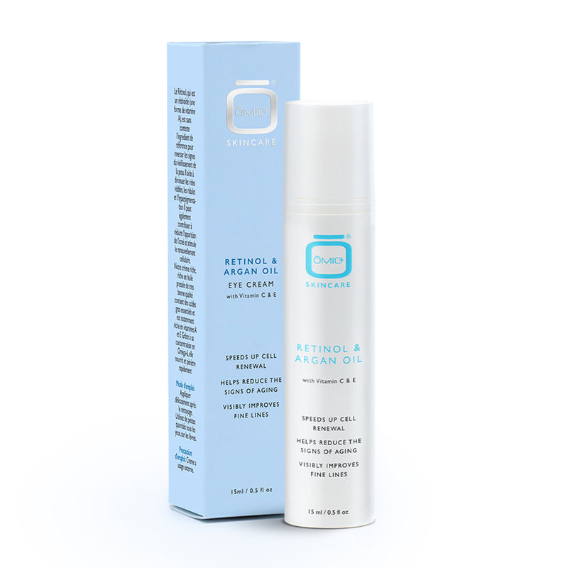 OMIC+ Crema de ojos con retinol y aceite de argán - 15ml