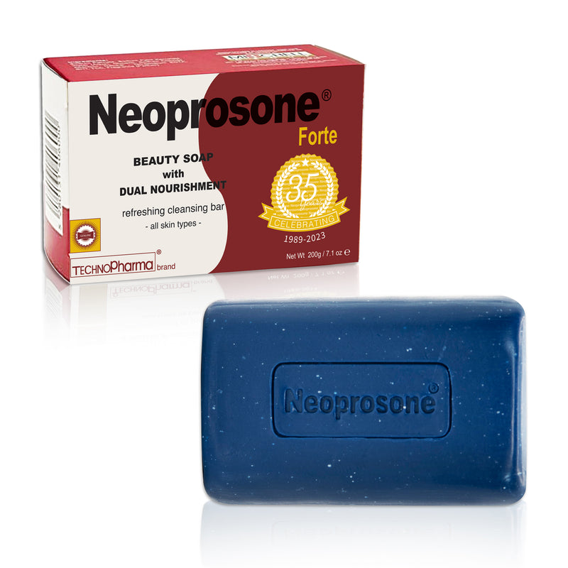 Jabón exfoliante de neoprosona - Jabón de barra limpiadora - 200 g / 7.1 oz
