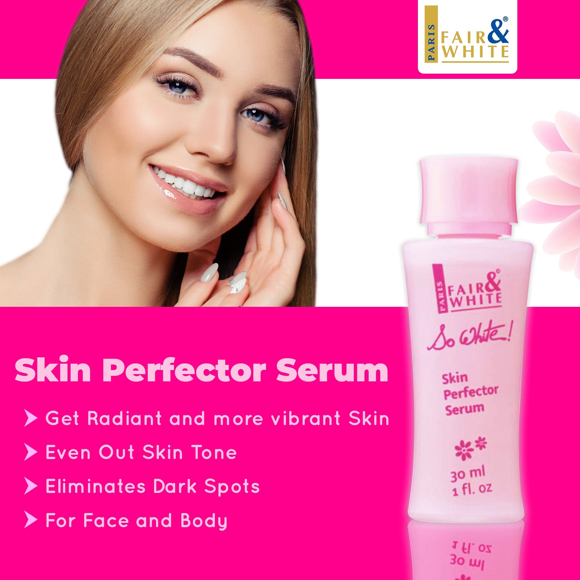 Fair and White So White! Skin Perfector Serum 30ml – Mitchell