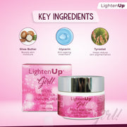 Omic LightenUp Girl! Intense Perfection Lightening Cream - 100g / 3.5 Oz Mitchell Brands - Mitchell Brands - Skin Lightening, Skin Brightening, Fade Dark Spots, Shea Butter, Hair Growth Products