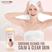 Omic Lightenup Lactic Acid Shea Butter Shower Gel - 1000ml Mitchell Brands - Mitchell Brands - Skin Lightening, Skin Brightening, Fade Dark Spots, Shea Butter, Hair Growth Products