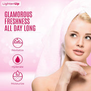 Omic LightenUp Girl! Exfoliating Shower Gel - 1000ml / 33.81 Oz Mitchell Brands - Mitchell Brands - Skin Lightening, Skin Brightening, Fade Dark Spots, Shea Butter, Hair Growth Products