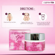 Omic LightenUp Girl! Intense Perfection Lightening Cream - 100g / 3.5 Oz Mitchell Brands - Mitchell Brands - Skin Lightening, Skin Brightening, Fade Dark Spots, Shea Butter, Hair Growth Products