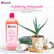New York Fair & Lovely Exf. Pomegranate Shea Butter Body Wash - 1000ml / 33.81 Oz New York Fair & Lovely - Mitchell Brands - Skin Lightening, Skin Brightening, Fade Dark Spots, Shea Butter, Hair Growth Products