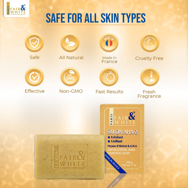 Fair & White Original AHA Jabón Exfoliante - 200g / 7 oz
