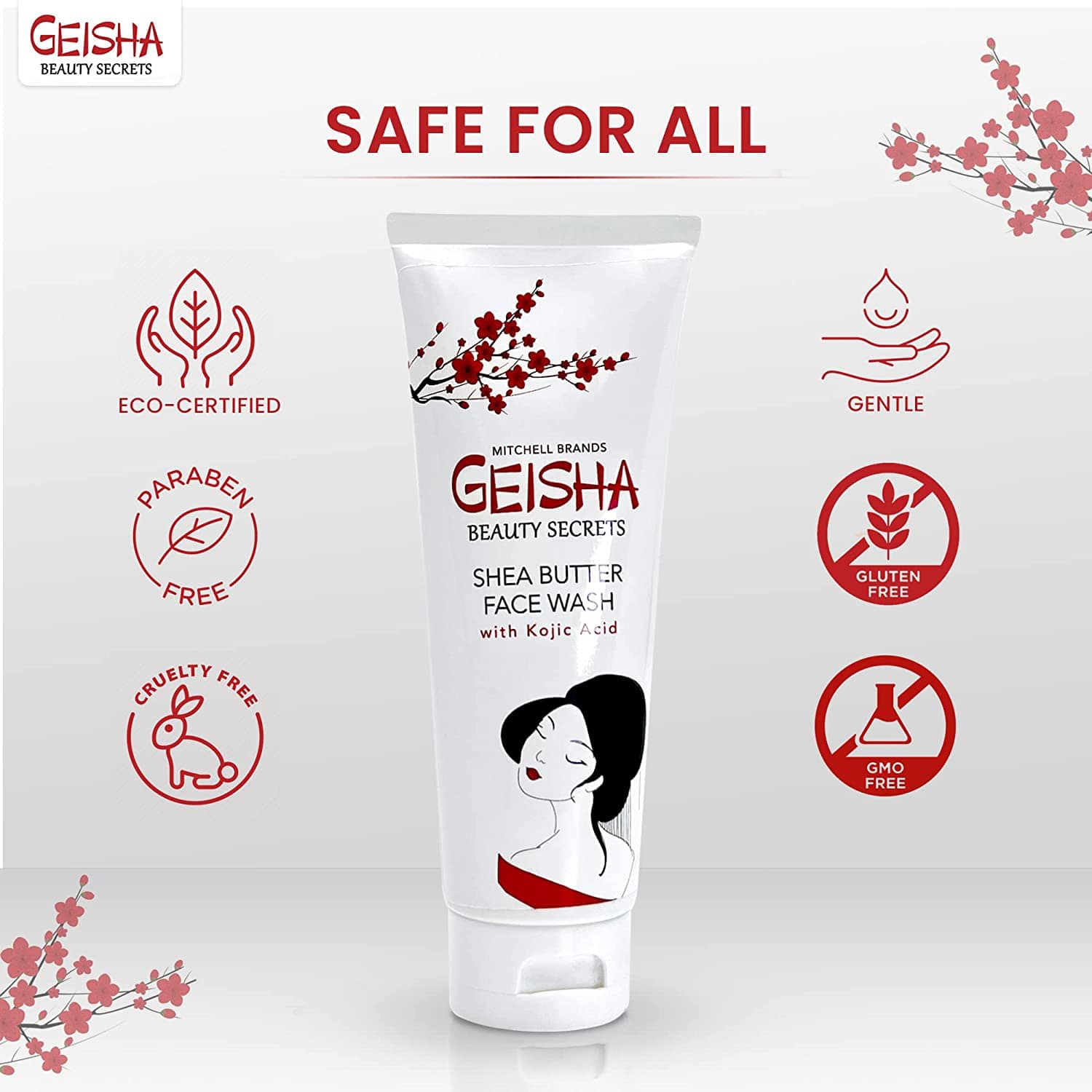 Geisha Kojic Acid Face Wash 118ml