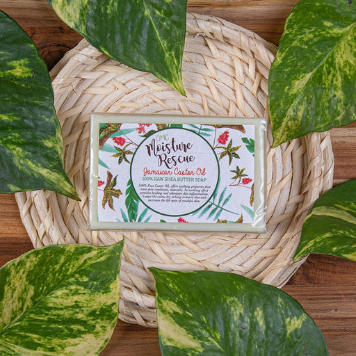 BOGO Moisture Rescue Shea Butter Soap with Jamaican Castor Oil Omic Moisture Rescue - Mitchell Brands - Skin Lightening, Skin Brightening, Fade Dark Spots, Shea Butter, Hair Growth Products