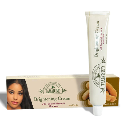 Organic Extract of Tamarind Brightening Cream Tube - 50g / 1.76 Oz Mitchell Brands - Mitchell Brands - Skin Lightening, Skin Brightening, Fade Dark Spots, Shea Butter, Hair Growth Products