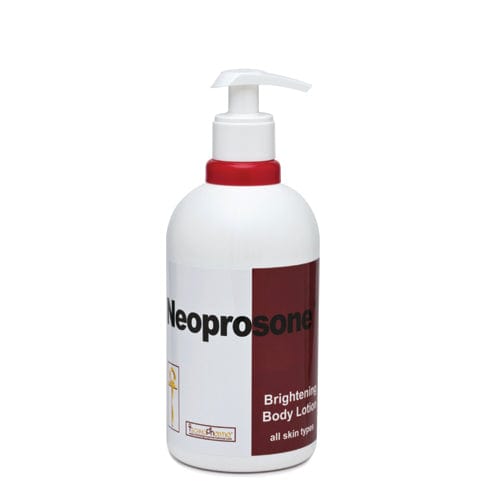 Neoprosone Technopharma Brightening Body Lotion 500ml Neoprosone Technopharma - Mitchell Brands - Skin Lightening, Skin Brightening, Fade Dark Spots, Shea Butter, Hair Growth Products