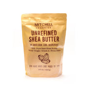 Mitchell Organics Unrefined Shea Butter Bar 16oz Mitchell Group USA, LLC - Mitchell Brands - Skin Lightening, Skin Brightening, Fade Dark Spots, Shea Butter, Hair Growth Products