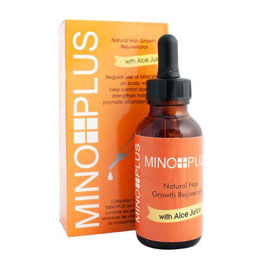 Hair Growth Serum - MinoPlus Natural Rejuvenator with Aloe 60 ml MinoPlus - Mitchell Brands - Skin Lightening, Skin Brightening, Fade Dark Spots, Shea Butter, Hair Growth Products