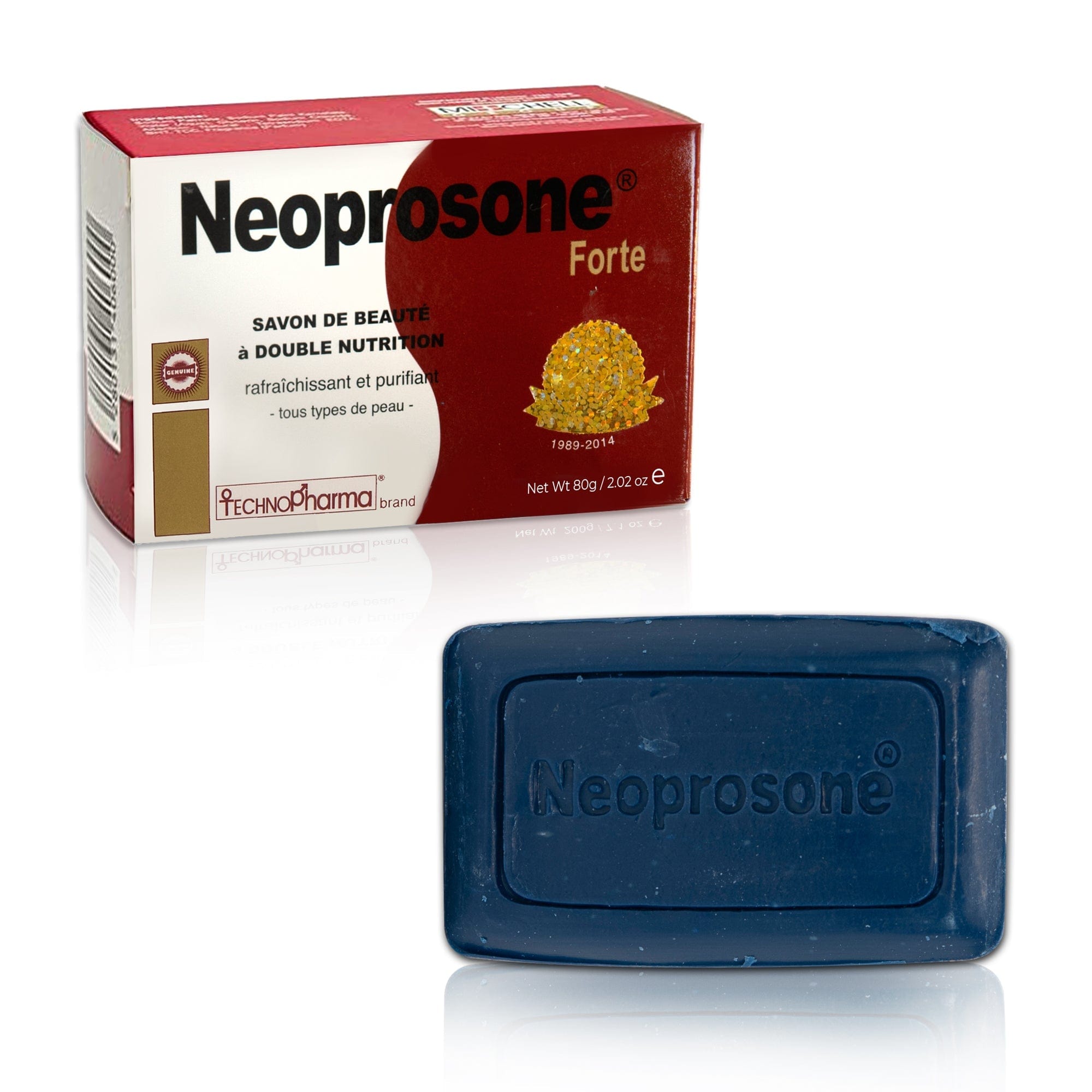 Neoprosone Technopharma Anti-Bacterial Soap 80gr Neoprosone Technopharma - Mitchell Brands - Skin Lightening, Skin Brightening, Fade Dark Spots, Shea Butter, Hair Growth Products